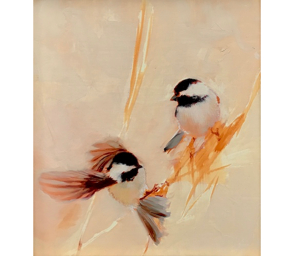 "Chickadees" - Carla Louise Paine